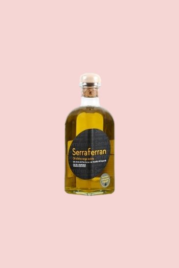 Huile d'olive vierge extra Serraferran arbequina/argudell 500 ml (bouteille)