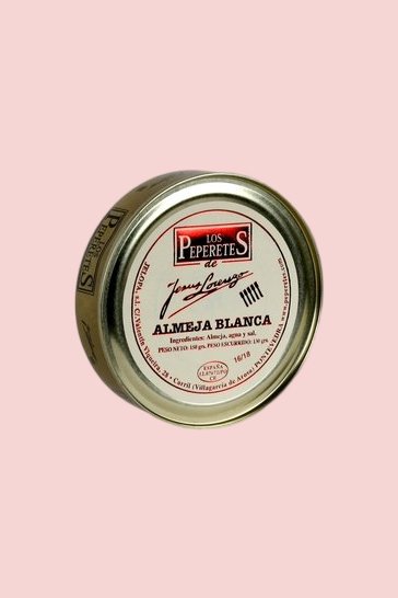 Palourdes blanches Los Peperetes 16/18 pièces 150 gr