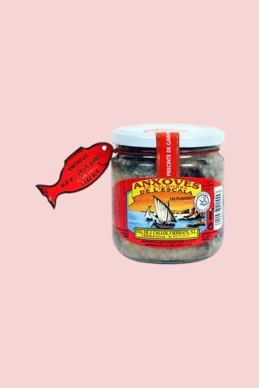 Anchois au sel de l'Escala Callol Serrats 500 gr - 12/14 u.