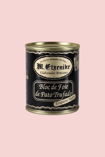Bloc de foie de canard truffé Etiqueta Negra M. Etxenike 130 gr