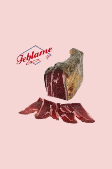 Cecina de León Feblame (viande bovine fumée et séchée)