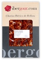 Blister individuel de Chorizo ibérique de bellota d'Estrémadure en tranches