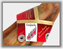 Etiqueta que certifica la calidad bellota de la denominación de origen Guijuelo