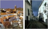 Le village de Jabugo (Huelva, Espagne)