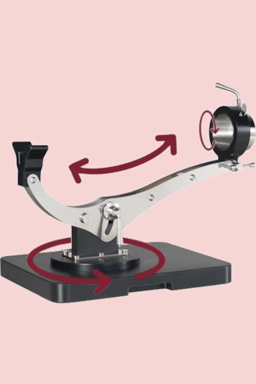 Support à jambon Buarfe Elite Plus Inox Polyéthylène Réglable