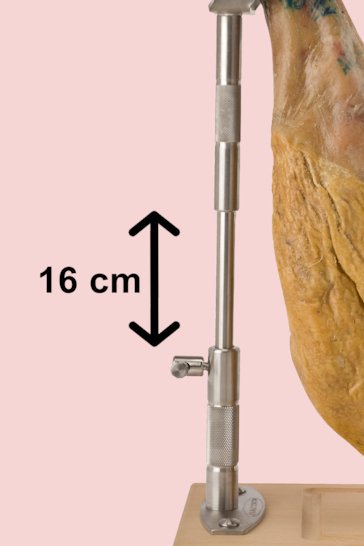 Support à jambon en position verticale Jamotec J5R Giratoire Réglable