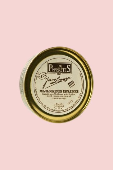 Moules à l'escabèche Los Peperetes 10/12 pièces 150 gr