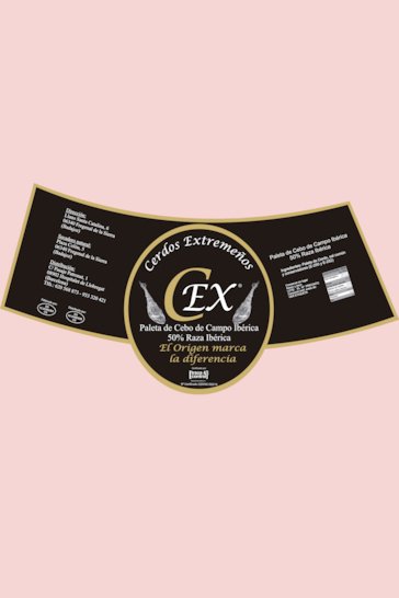 Épaule Cerdos Extremeños Cebo de Campo