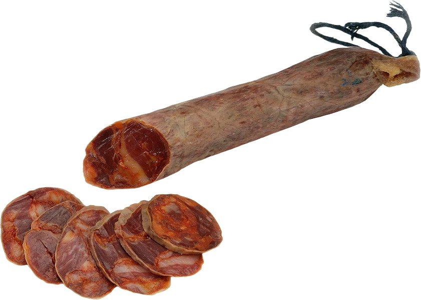 Jambon ibérique pata negra Bellota. Conditionnement 250g. coupé