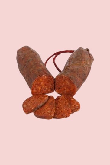 Soubressade pata negra de bellota légèrement piquante Ibéricos Frexnense