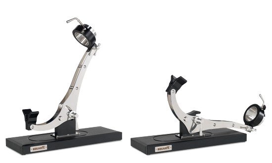 Support à jambon Buarfe Elite Inox, position verticale et horizontale