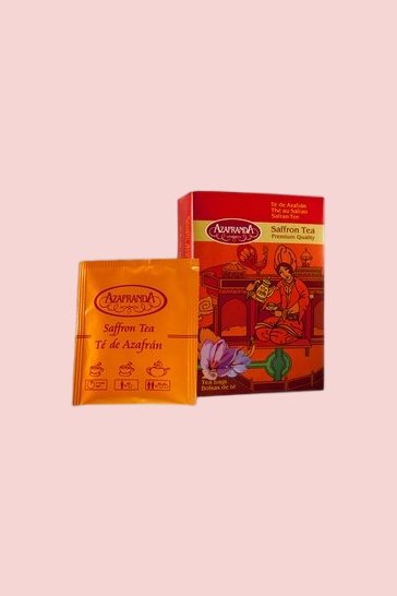Thé au safran Azafranda, 25 sachets de thé